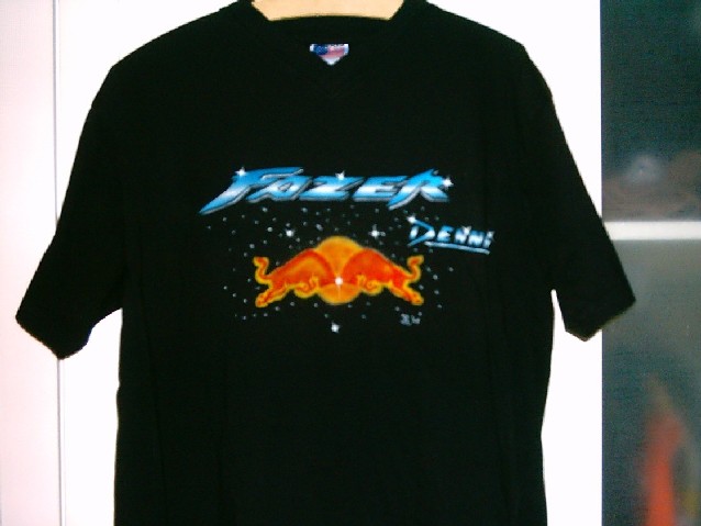 airbrush shirt dennis fazer red bull