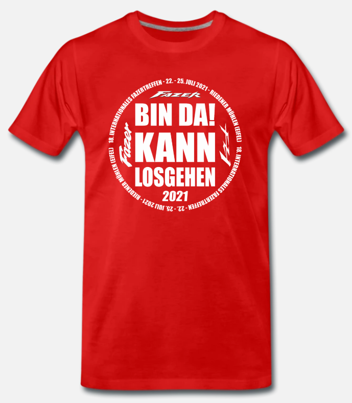 Das Shirt zum 18. Treffen 2021