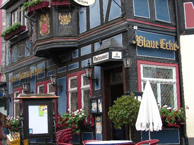 Das "Blaue Eck" in Adenau