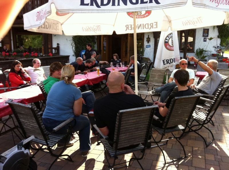 14 - Samstag: Und schon wieder Feierabendbierchen