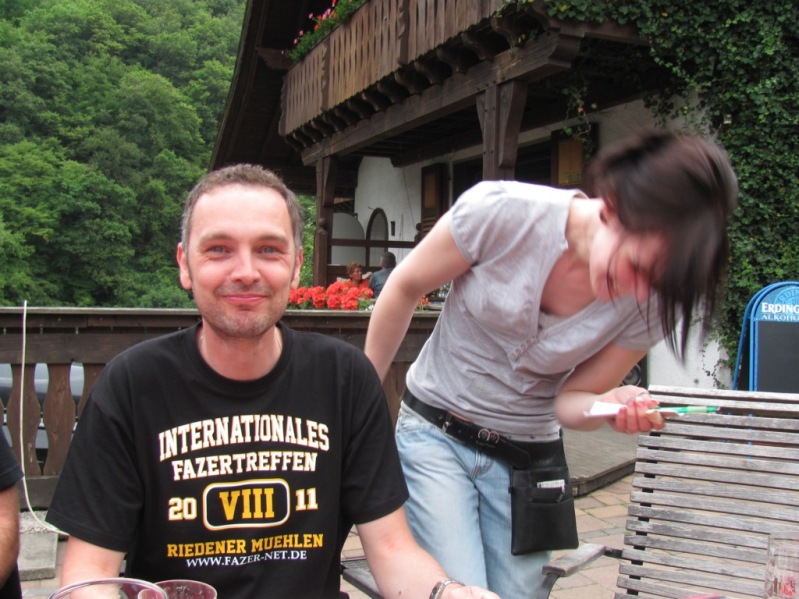 ...auch Sascha darf Spa haben