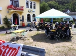 10 - Samstag: Mittagspause im OnRoad-Café 10 - Samstag: Mittagspause im OnRoad-Café